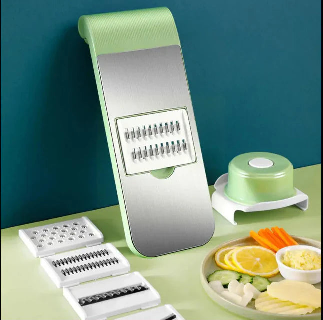 Multifunctional Kitchen Vegetable Cutter with 5 blades