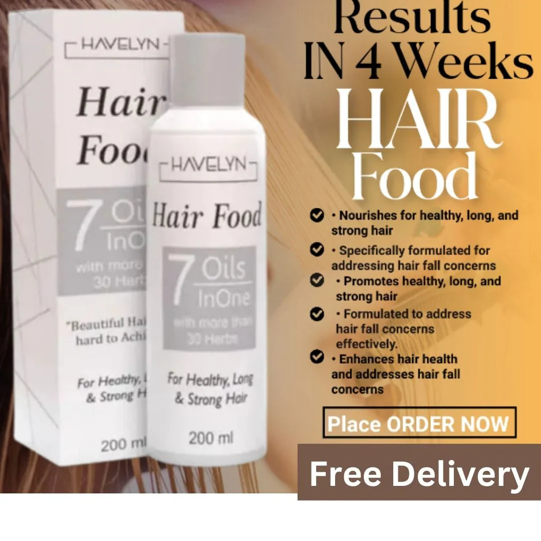 Havelyn Hair Food Oil For Healthy Long &amp; Strong Hair - Hair fall Treatment