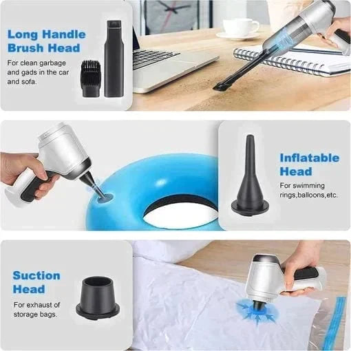 3 In 1 Portable & Multifunctional Vacuum Cleaner